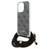 Guess GUHCP16XHC4SEW iPhone 16 Pro Max   6.9" brązowy/brown hardcase Crossbody Cord 4G Print na NearMe.pl