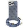 Guess GUHCP16LHC4SEB iPhone 16 Pro 6.3"  niebieski/blue hardcase Crossbody Cord 4G Print na NearMe.pl