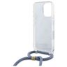 Guess GUHCP16LHC4SEB iPhone 16 Pro 6.3"  niebieski/blue hardcase Crossbody Cord 4G Print na NearMe.pl