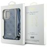 Guess GUHCP16XHC4SEB iPhone 16 Pro Max   6.9" niebieski/blue hardcase Crossbody Cord 4G Print na NearMe.pl