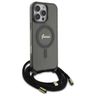 Guess GUHMP16XHCTSGNSK iPhone 16 Pro Max 6.9" czarny/black hardcase Crossbody Cord Script MagSafe na NearMe.pl