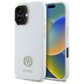 Guess GUHCP16SM4DGPH iPhone 16 6.1"      biały/white hardcase Silicone Logo Strass 4G na NearMe.pl