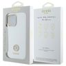 Guess GUHCP16SM4DGPH iPhone 16 6.1"      biały/white hardcase Silicone Logo Strass 4G na NearMe.pl