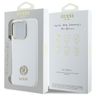 Guess GUHCP16LM4DGPH iPhone 16 Pro 6.3"  biały/white hardcase Silicone Logo Strass 4G na NearMe.pl