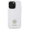 Guess GUHCP16XM4DGPH iPhone 16 Pro Max   6.9" biały/white hardcase Silicone Logo Strass 4G na NearMe.pl