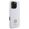 Guess GUHCP16XM4DGPH iPhone 16 Pro Max   6.9" biały/white hardcase Silicone Logo Strass 4G na NearMe.pl