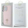 Guess GUHCP16SM4DGPP iPhone 16 6.1"      jasnoróżowy/pink hardcase Silicone Logo Strass 4G na NearMe.pl