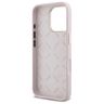 Guess GUHCP16LM4DGPP iPhone 16 Pro 6.3" jasnoróżowy/pink hardcase Silicone Logo Strass 4G na NearMe.pl