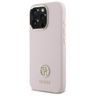 Guess GUHCP16LM4DGPP iPhone 16 Pro 6.3" jasnoróżowy/pink hardcase Silicone Logo Strass 4G na NearMe.pl
