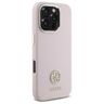 Guess GUHCP16XM4DGPP iPhone 16 Pro Max   6.9" jasnoróżowy/pink hardcase Silicone Logo Strass 4G na NearMe.pl