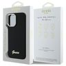 Guess GUHCP16MSMBSLK iPhone 16 Plus 6.7" czarny/black hardcase Silicone Script Metal Logo & Frame na NearMe.pl