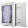 Guess GUHMP16SHCTSGNSU iPhone 16 6.1"    fioletowy/purple hardcase Crossbody Cord Script MagSafe na NearMe.pl