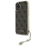 Guess GUHCP16SGF4GBR iPhone 16 6.1"      brązowy/brown hardcase 4G Charms Collection na NearMe.pl