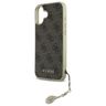 Guess GUHCP16SGF4GBR iPhone 16 6.1"      brązowy/brown hardcase 4G Charms Collection na NearMe.pl