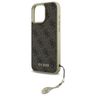 Guess GUHCP16XGF4GBR iPhone 16 Pro Max   6.9" brązowy/brown hardcase 4G Charms Collection na NearMe.pl
