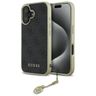 Guess GUHCP16MGF4GGR iPhone 16 Plus 6.7" czarny/black hardcase 4G Charms Collection na NearMe.pl