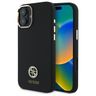 Guess GUHCP16SM4DGPK iPhone 16 6.1"      czarny/black hardcase Silicone Logo Strass 4G na NearMe.pl