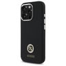 Guess GUHCP16XM4DGPK iPhone 16 Pro Max   6.9" czarny/black hardcase Silicone Logo Strass 4G na NearMe.pl