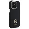 Guess GUHCP16XM4DGPK iPhone 16 Pro Max   6.9" czarny/black hardcase Silicone Logo Strass 4G na NearMe.pl