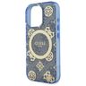 Guess GUHMP16XH4PYEEB iPhone 16 Pro Max  6.9" niebieski/blue hardcase IML Peony On 4G Background MagSafe na NearMe.pl