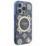 Guess GUHMP16XH4PYEEB iPhone 16 Pro Max  6.9" niebieski/blue hardcase IML Peony On 4G Background MagSafe na NearMe.pl