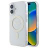 Guess GUHMP16MHFGERET iPhone 16 Plus 6.7" przeźroczysty/transparent hardcase IML Glitter Circle MagSafe na NearMe.pl