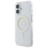 Guess GUHMP16MHFGERET iPhone 16 Plus 6.7" przeźroczysty/transparent hardcase IML Glitter Circle MagSafe na NearMe.pl