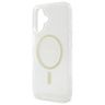 Guess GUHMP16MHFGERET iPhone 16 Plus 6.7" przeźroczysty/transparent hardcase IML Glitter Circle MagSafe na NearMe.pl
