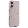 Guess GUHMP16SHFGEREP iPhone 16 6.1"     różowy/pink hardcase IML Glitter Circle MagSafe na NearMe.pl