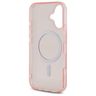 Guess GUHMP16SHFGEREP iPhone 16 6.1"     różowy/pink hardcase IML Glitter Circle MagSafe na NearMe.pl