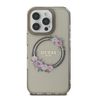 Guess GUHMP16XHFWFCK iPhone 16 Pro Max   6.9" czarny/black hardcase IML Flowers Wreath MagSafe na NearMe.pl