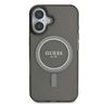 Guess GUHMP16MHFGEREK iPhone 16 Plus 6.7" czarny/black hardcase IML Glitter Circle MagSafe na NearMe.pl