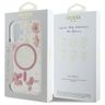 Guess GUHMP16SRBFGFGMP iPhone 16 6.1"    różowy/pink hardcase Resin Flower Glitter MagSafe na NearMe.pl