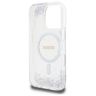 Guess GUHMP16LRGRGES iPhone 16 Pro 6.3" srebrny/silver hardcase Resin Gradient Glitter MagSafe na NearMe.pl