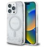 Guess GUHMP16LRGRGES iPhone 16 Pro 6.3" srebrny/silver hardcase Resin Gradient Glitter MagSafe na NearMe.pl