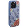 Guess GUHMP16XP4ROPEMCB iPhone 16 Pro    Max 6.9" niebieski/blue hardcase 4G Flowers Print MagSafe na NearMe.pl