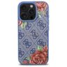 Guess GUHMP16XP4ROPEMCB iPhone 16 Pro    Max 6.9" niebieski/blue hardcase 4G Flowers Print MagSafe na NearMe.pl