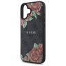 Guess GUHMP16SP4ROPEMCK iPhone 16 6.1"   czarny/black hardcase 4G Flowers Print MagSafe na NearMe.pl
