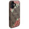 Guess GUHMP16SP4ROPEMCW iPhone 16 6.1"   brązowy/brown hardcase 4G Flowers Print MagSafe na NearMe.pl