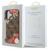 Guess GUHMP16SP4ROPEMCW iPhone 16 6.1"   brązowy/brown hardcase 4G Flowers Print MagSafe na NearMe.pl