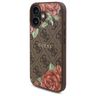 Guess GUHMP16SP4ROPEMCW iPhone 16 6.1"   brązowy/brown hardcase 4G Flowers Print MagSafe na NearMe.pl