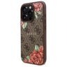 Guess GUHMP16LP4ROPEMCW iPhone 16 Pro    6.3" brązowy/brown hardcase 4G Flowers Print MagSafe na NearMe.pl