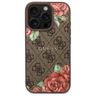 Guess GUHMP16LP4ROPEMCW iPhone 16 Pro    6.3" brązowy/brown hardcase 4G Flowers Print MagSafe na NearMe.pl