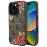 Guess GUHMP16XP4ROPEMCW iPhone 16 Pro    Max 6.9" brązowy/brown hardcase 4G Flowers Print MagSafe na NearMe.pl