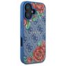 Guess GUHMP16SP4ROPEMCB iPhone 16 6.1"   niebieski/blue hardcase 4G Flowers Print MagSafe na NearMe.pl