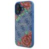 Guess GUHMP16SP4ROPEMCB iPhone 16 6.1"   niebieski/blue hardcase 4G Flowers Print MagSafe na NearMe.pl