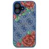 Guess GUHMP16SP4ROPEMCB iPhone 16 6.1"   niebieski/blue hardcase 4G Flowers Print MagSafe na NearMe.pl