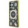 Etui Guess 4G Background Gold            Electroplated Peony Pattern MagSafe do Samsung Galaxy S25 Ultra brązowy na NearMe.pl