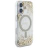 Etui Guess HC Resin Bottom Glitter do    iPhone 16 MagSafe złoty na NearMe.pl