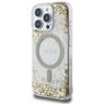 Etui Guess HC Resin Bottom Glitter do    iPhone 16 Pro MagSafe złoty na NearMe.pl